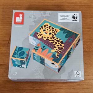 puzzle en cubos 9 piezas animales